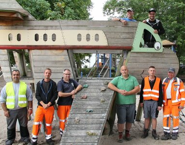 Mitarbeiter des Bauhofes